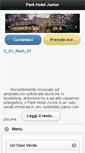 Mobile Screenshot of parkhoteljunior.it